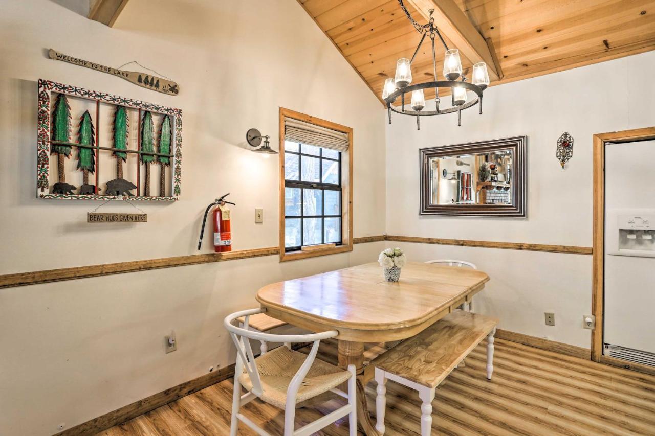Big Bear Cabin With Deck And Hot Tub, Near Resorts! بيغ بير لاكي، سان بيرناردينو، كاليفورنيا المظهر الخارجي الصورة