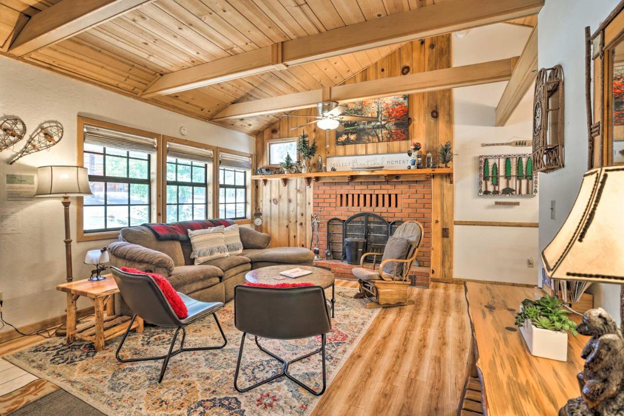 Big Bear Cabin With Deck And Hot Tub, Near Resorts! بيغ بير لاكي، سان بيرناردينو، كاليفورنيا المظهر الخارجي الصورة